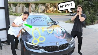 I Spray Painted Reaction Time's Car..