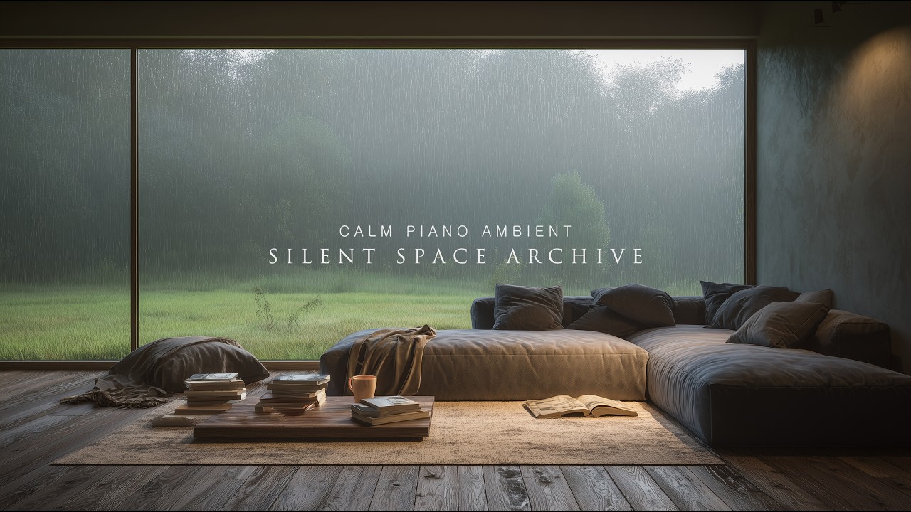 Watch Rain Outside the Silent Living Room | Deep Focus Piano Ambience | Silent Space on YouTube Watch Rain Outside the Silent Living Room | Deep Focus Piano Ambience | Silent Space on YouTube