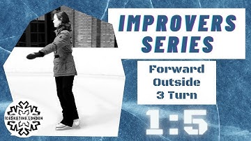 Forward Outside 3 Turn | Improvers Learn to Ice Skate Series