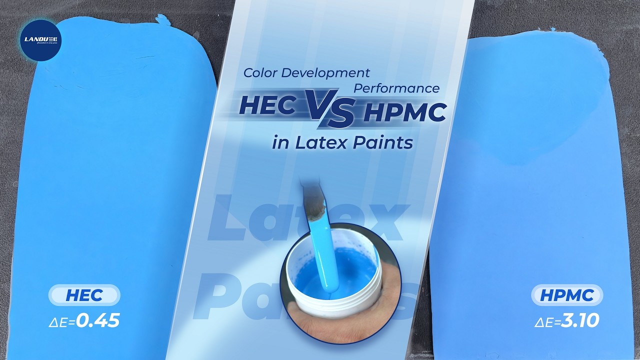 Color Development Performance HEC vs HPMC in Latex Paints