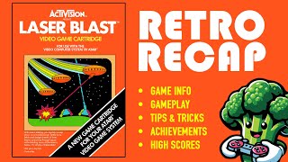 Laser Blast | 126,000 Max Difficulty | RA Recap/Guide | Gameplay | Atari 2600 | Tips & Tricks