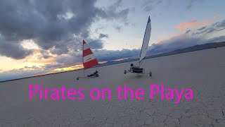 Sailing the Desert with Sail Karts