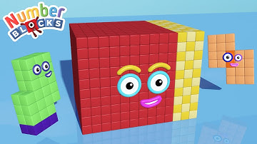 NumberBlocks Puzzle 1300 Inside Cube Error Sound NumberBlocks Number Pattern