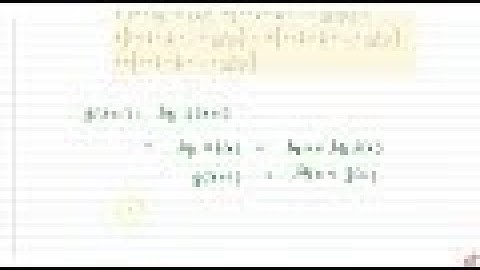 JEE MAINS 2018 Let `g(x)=logf(x),w h e r ef(x)` is a twice differentiable positive function on `...
