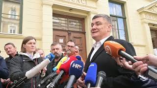 Predsjednik Milanović dao izjavu nakon glasanja na parlamentarnim izborima