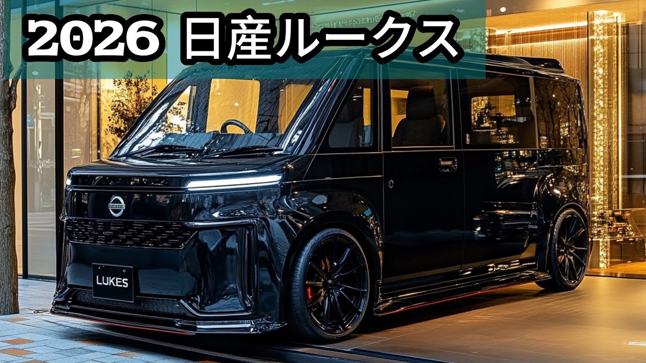 2026年日産ルークス: 未来のコンパクトカー - YouTube