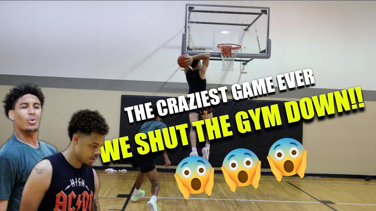 THE MOST LIT GAME EVER! | We Shut The Whole Gym Down!! - YouTube