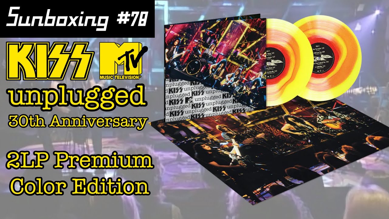 Unboxing the KISS - MTV Unplugged 30th Anniversary 2LP Premium