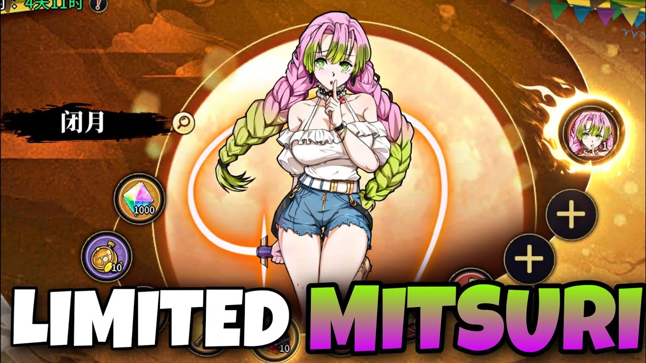 LIMITED MITSURI+ 24 GIFT CODES in Blade of Pillar/ Rage of Demon King CN Server