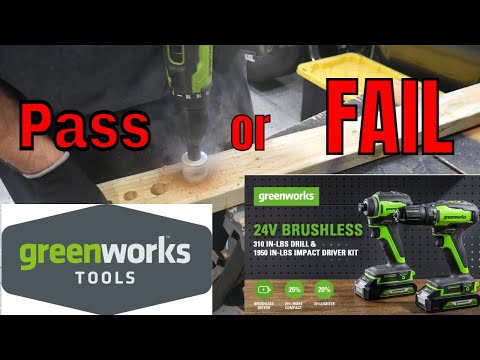 Greenworks Drill and Impact Worth the Money Or a Waste of Money ?