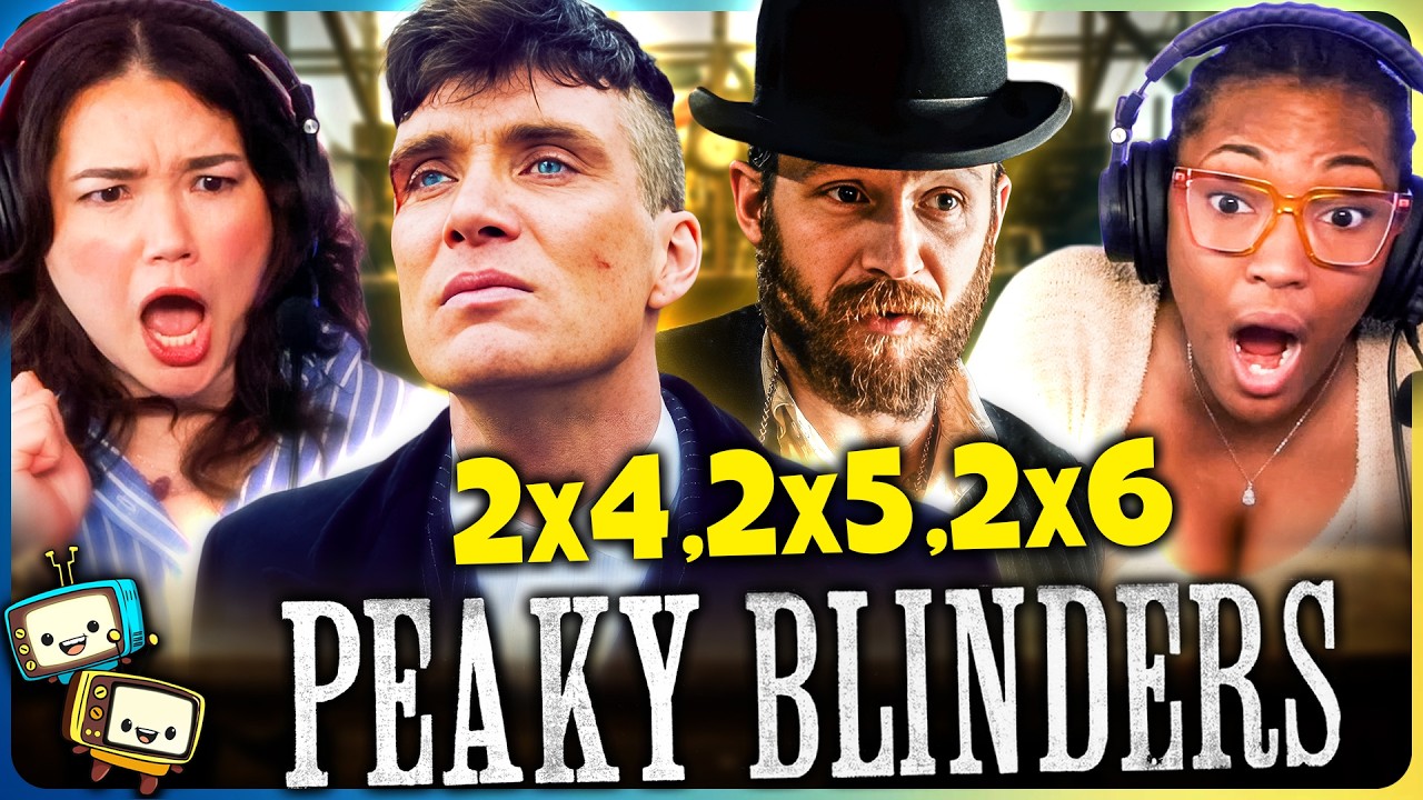 PEAKY BLINDERS Season 2 Episodes 2x4, 2x5, & 2x6 Reaction! | First Time Watch! | Cillian Murphy