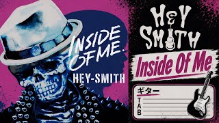 TAB譜】Inside Of Me / HEY-SMITH【ギター】 - YouTube