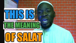 Tne Meanig of As-salat ( the lexical and technical meaning)