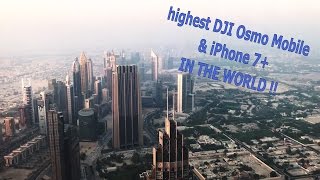 Vlogging in Dubai with DJI OSMO MOBILE & IPHONE 7+