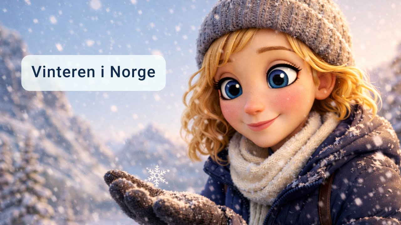 Vinteren i Norge | norskkurs Lillestrøm | speaknorwegian | levitator_norge | LearnNorsk | norsk