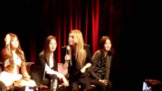 20111024 SNSD - NYC Fan Meet - Hyoyeon Dance