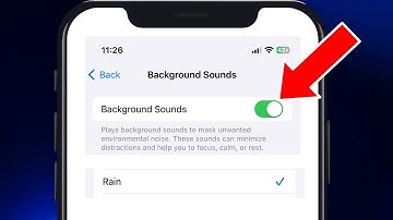 How To Enable Rain Sounds For Sleeping On iPhone (White Noise)