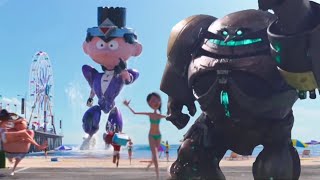 Death Egg Robot vs Bratt Giant Robot (Sega vs Despicable Me)