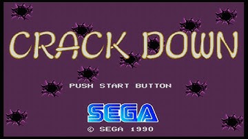 Crack Down - Sega Megadrive/Genesis (Retron 5) Full Longplay