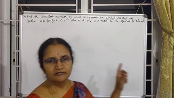 Cubes and Cube Roots | Word Problems | Statements Sums on Cube Roots :- 4