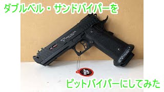 サンドバイパーをピットバイパーにしてみた - YouTube