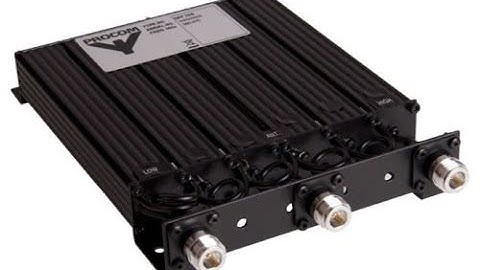 What does a RF radio Duplexer Do?