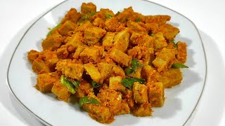 Gak Nyari Lauk Lagi! Tumis Tempe Gembus Pedas Enaknya Ngalahin daging! Siapkan Nasi Yang Banyak