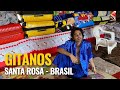 Conocimos una comunidad gitana que vive en carpas al costado de la ruta en santa rosa  brasil