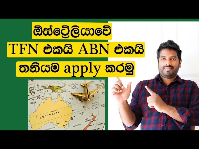 How to apply tax file number and ABN in Australia. class=