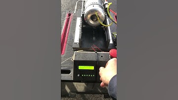 Testing overspeed protection on my ECU. Throttle to 100% and open the fuel restrictor valve slowly..