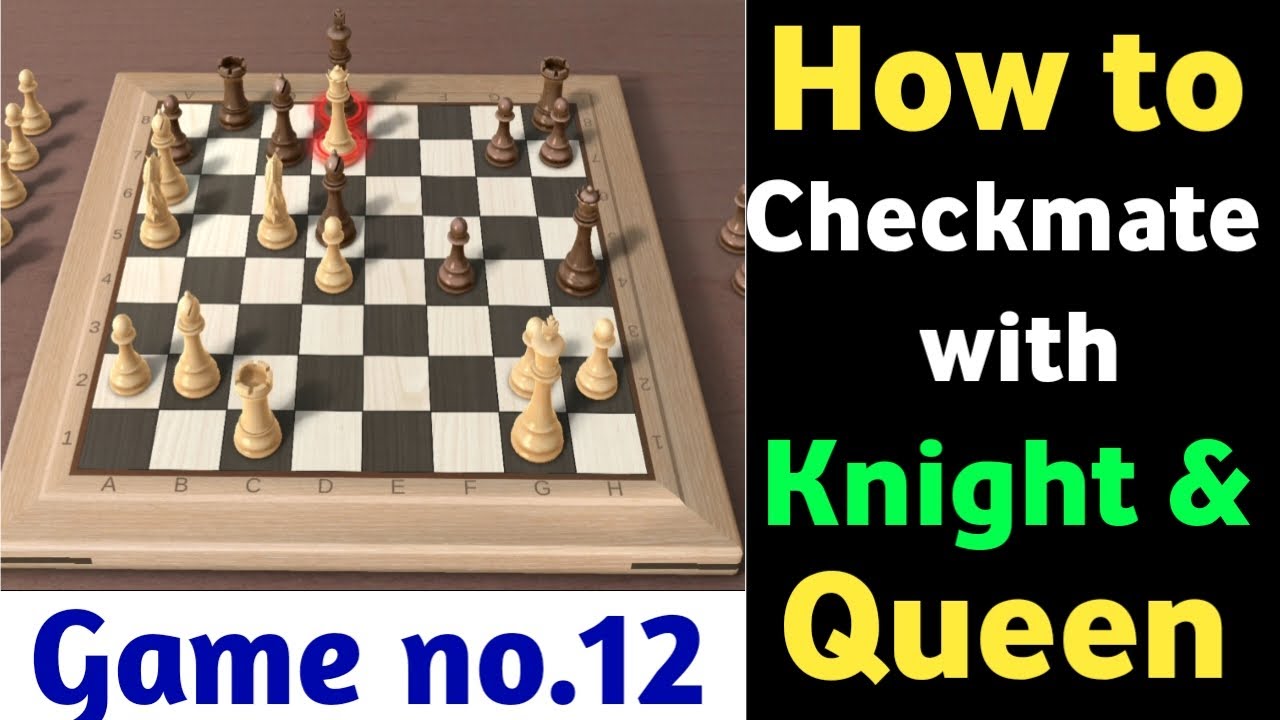 How to Checkmate With Queen and King? #chess 