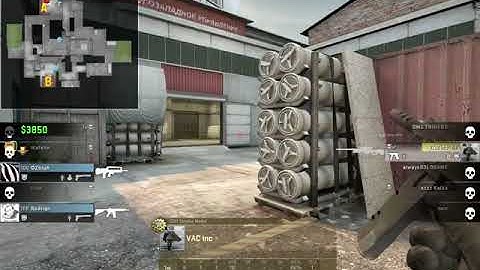 CSGO - Gand1 4k Awp clutch #de_cache