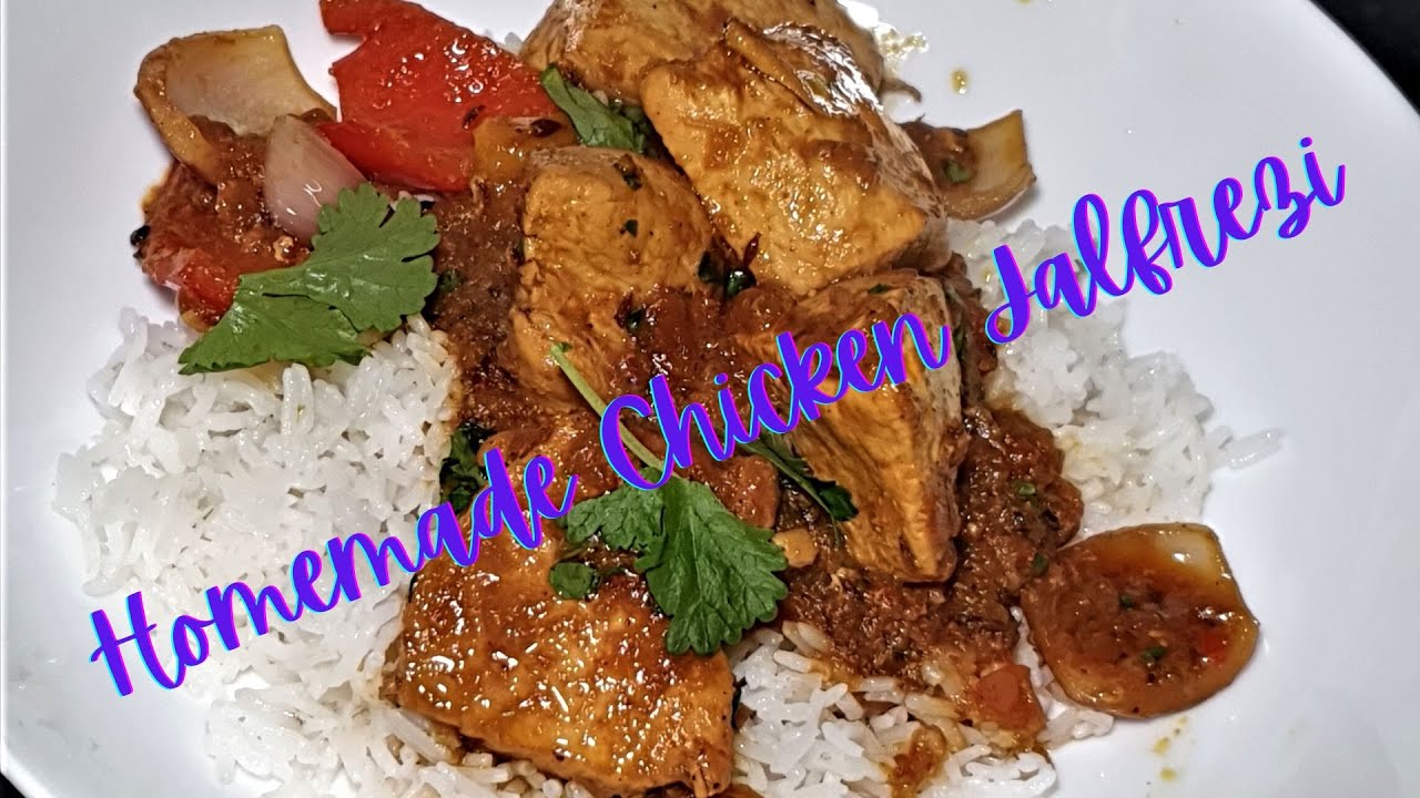 "SpicyTangy Homestyle Chicken Jalfrezi" Using chicken breast, fresh