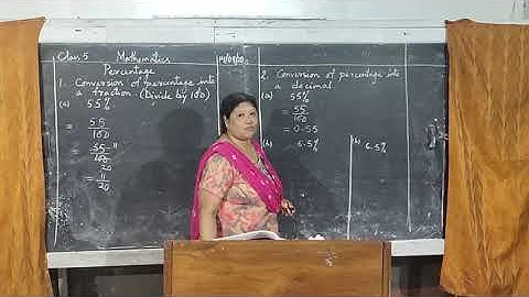 Class 5 Mathematics Chapter 13 - Percentage