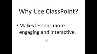 ClassPoint Presentation