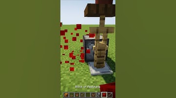 Minecraft Scarecrow Build Hack #short