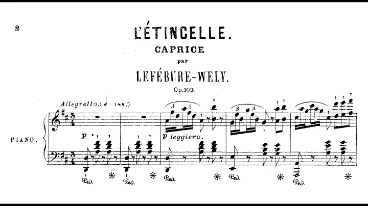 Louis James Alfred Lefbure-Wly - L'tincelle, Op.10...