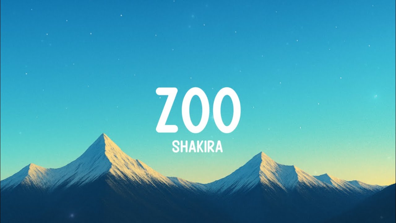 Zoo - Shakira (lyrics) Zootopia 2