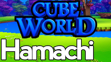 Make A Cube World Hamachi Server (No Port Foward) *EASY*