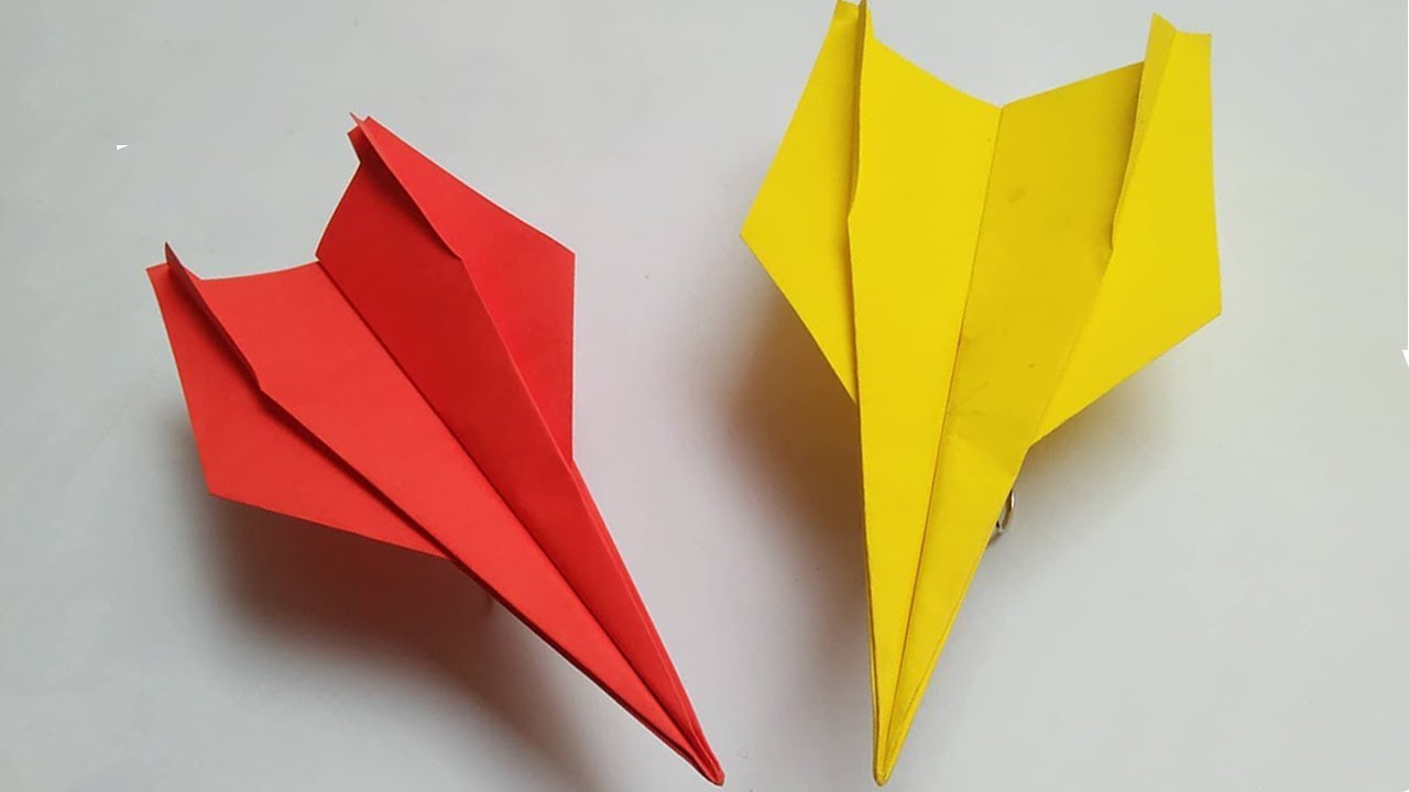 How to Make the World's Best Paper Airplane -that FLIES FAR 1000 FEET ...