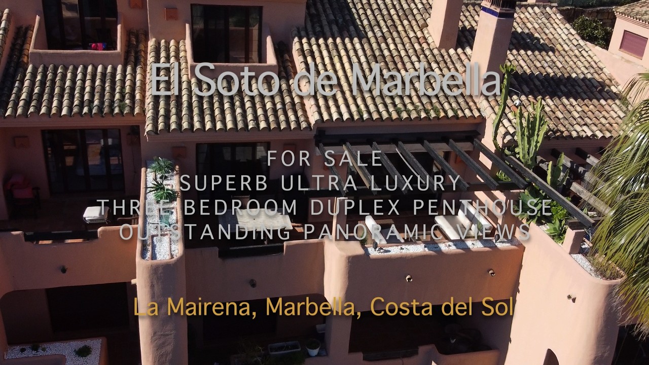 Luxury 3 Bedroom Duplex Penthouse for Sale - El Soto De Marbella
