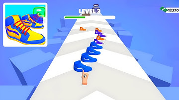 Sneaker Stack 3D - Gameplay Walkthrough - Levels 3-4 - Android,iOs (Part 1)