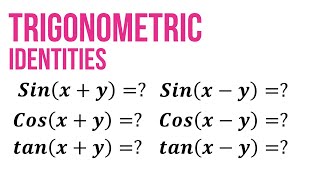 Trigonometric Formulas: Problems| Solving questions involving trigonometric identities | Trigo-101
