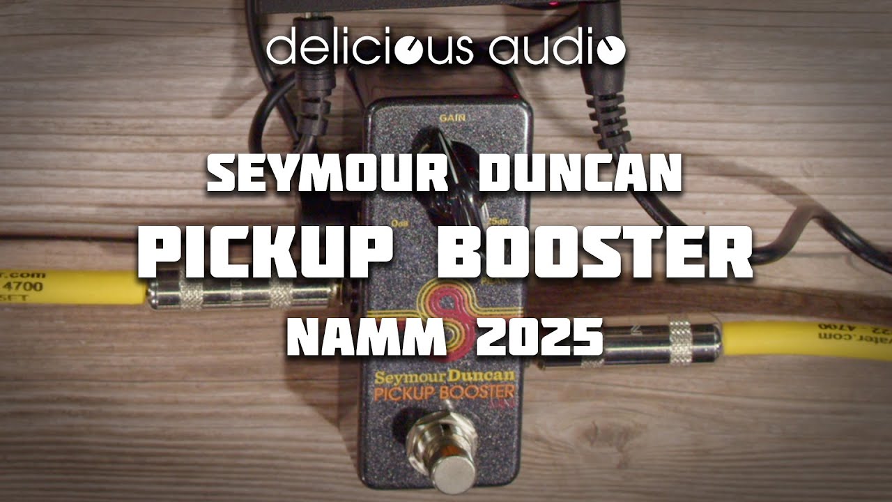 Seymour Duncan - Pickup Booster | NAMM 2025 - YouTube