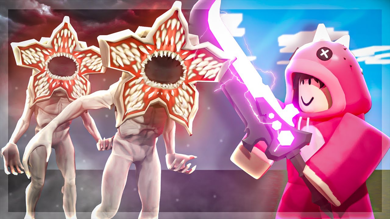 I Played The STRANGER THINGS Gamemode In Bedwars... (ROBLOX BEDWARS)