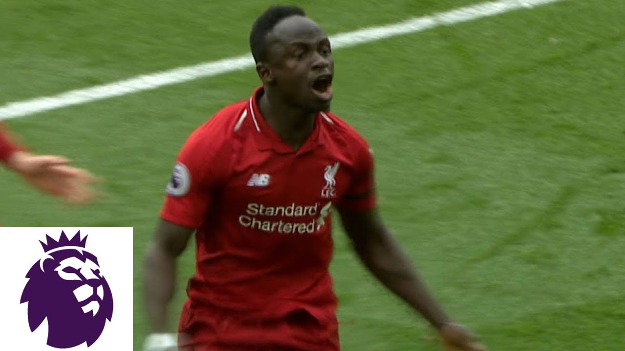 Sadio Mane becomes first-ever Premier League star to go unbeaten in 50 home matches for one club as his double ...