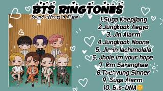 BTS CUTE RINGTONES, NOTIFICATIONS, SOUND EFFECT, ALARM pt0