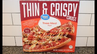 Great Value (Walmart) Thin & Crispy Three Meat Pizza Review