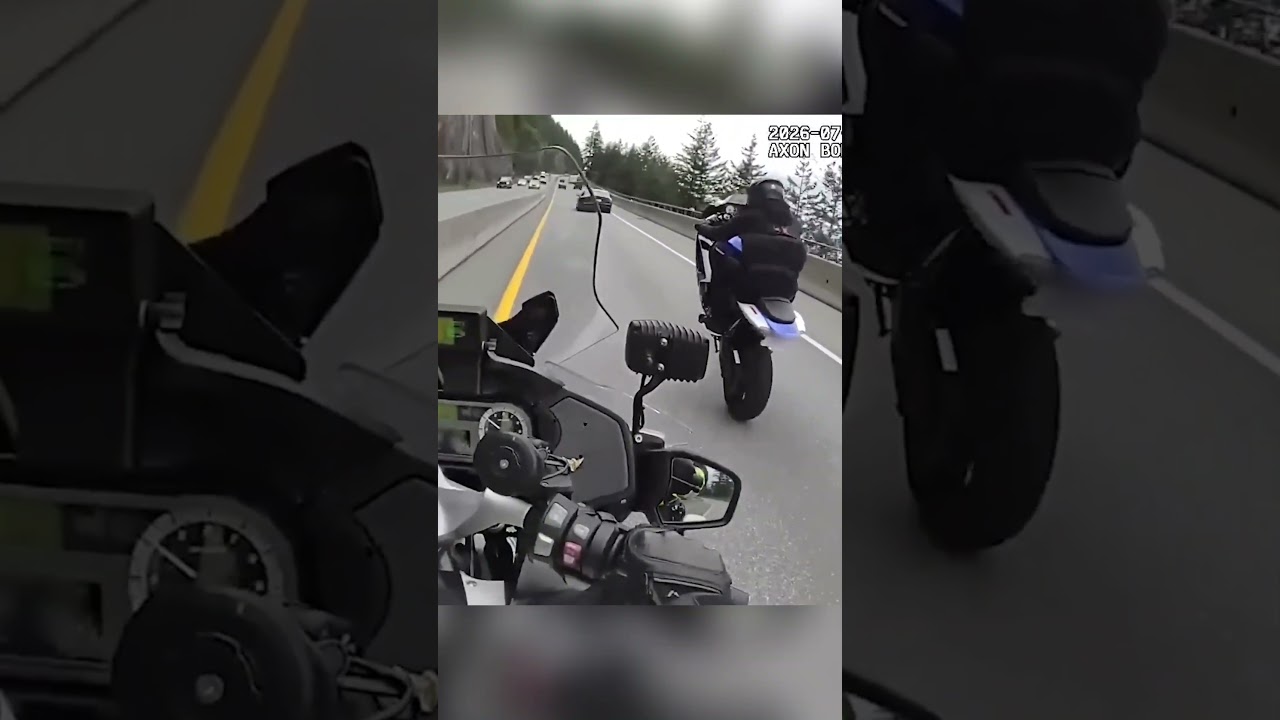 Wheelie in Front of a Cop 🚨