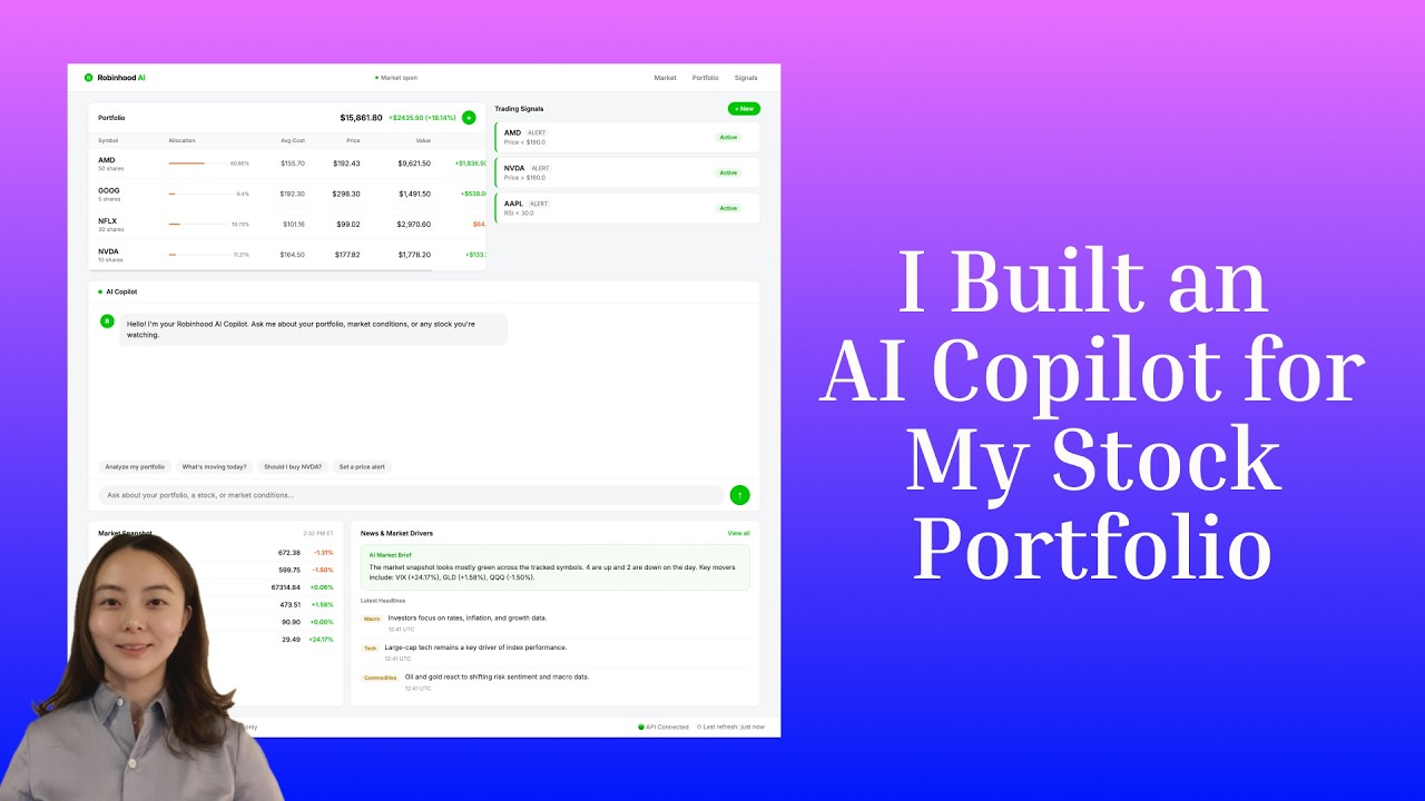 I Built an AI Copilot for My Stock Portfolio - YouTube
